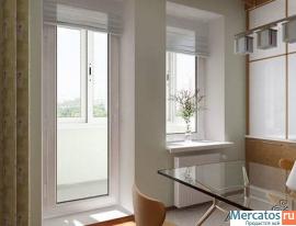 Остеклие балкон эконом вариант 1500 4